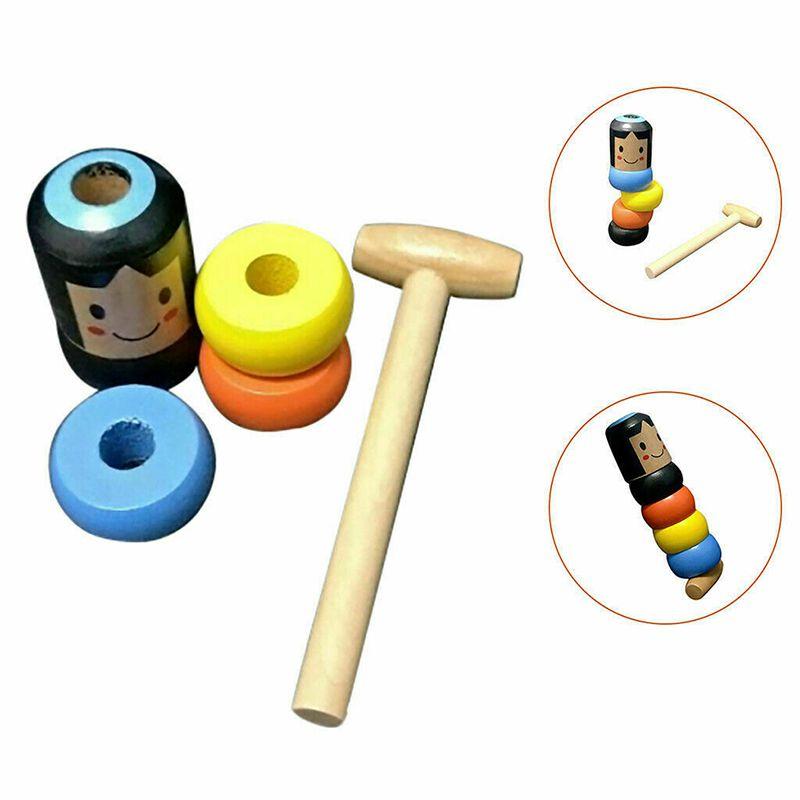 Daruma By Immortal Proma Magic Stubborn Wood Man Funny Wooden Magic Unbreaka Toy