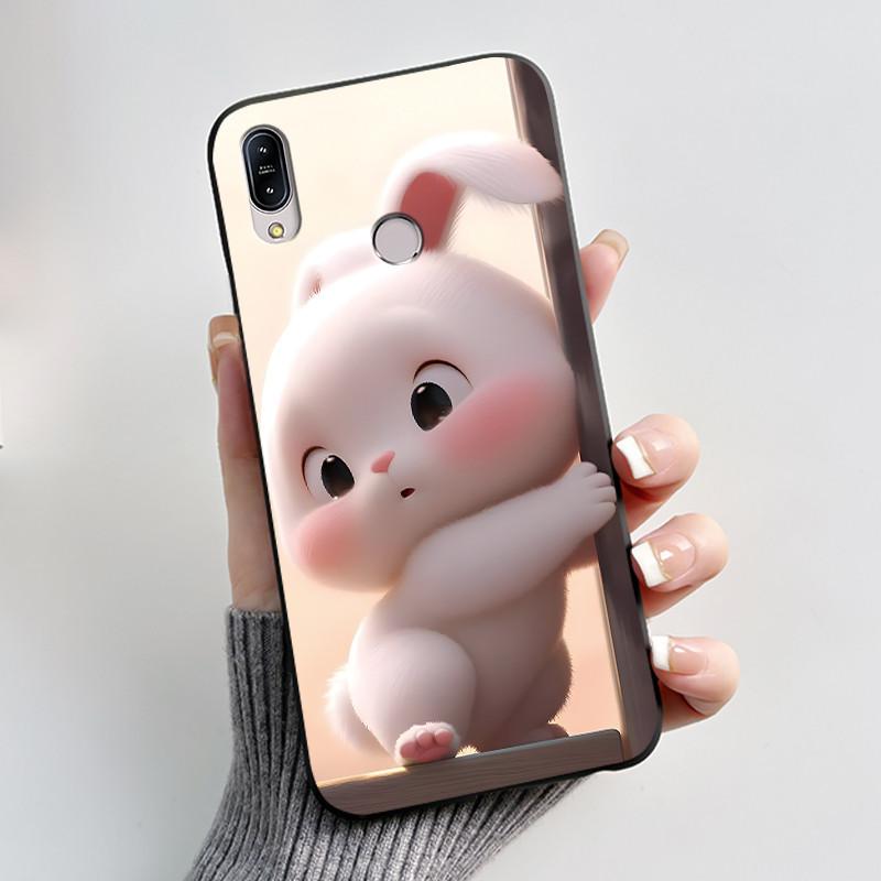 Casing For Asus Zenfone Max M2 ZB633KL X01AD X01BD Phone Case Aesthetic Fashion Cute Cat Black Silicone Shockproof Cover Bumper