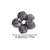 1PC Little Flower Hair Band Party Red Black Filled Cotton New Love Bow Plaid Intestine Ring Hair Accessories Hair Rings Girls