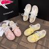 Forrest Gump Shoes 2025 Spring New Women's Shoes Retro Flat-bottomed Casual Versatile Soft-soled Sports Comfortable Lace-up German Training Shoes