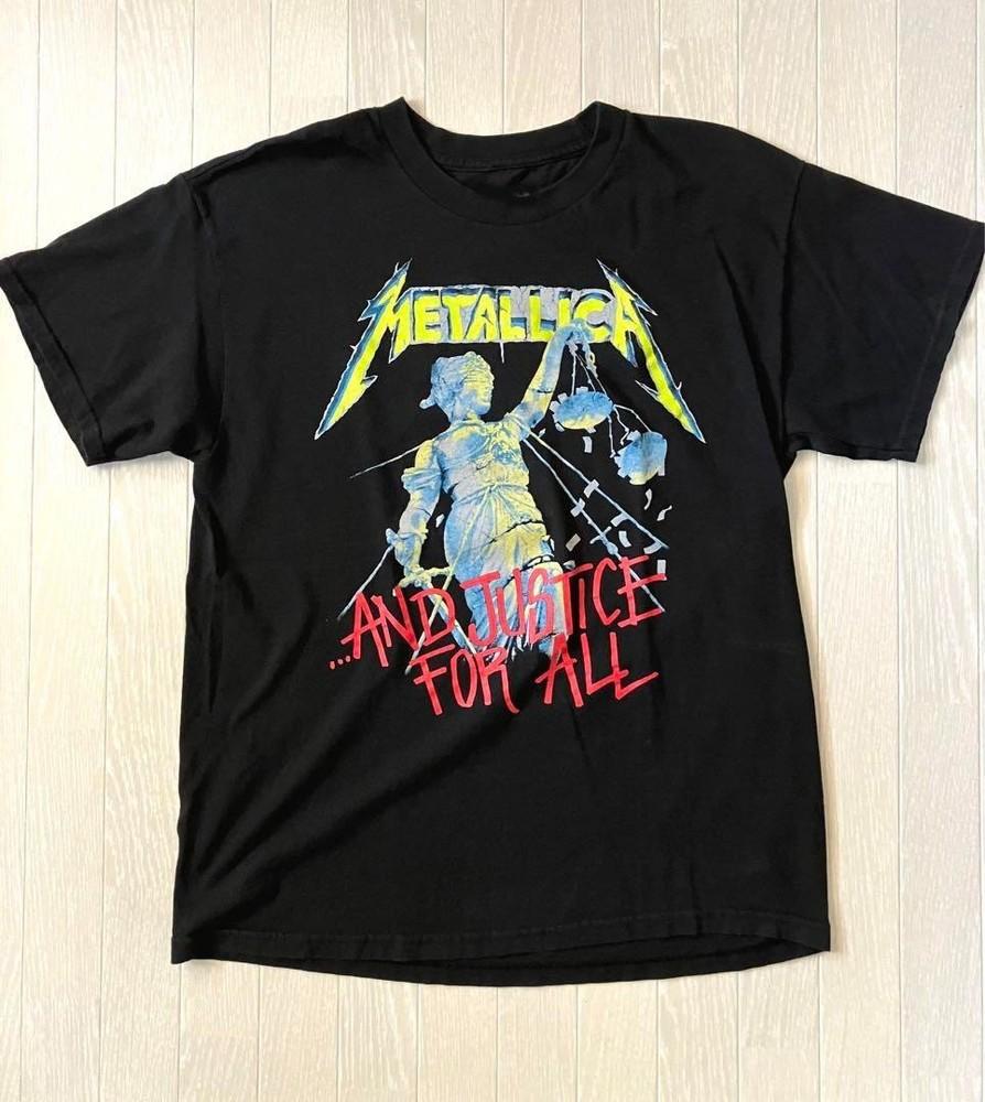 Vintage 90s Metallica “And Justice For All” Band Unisex T-Shirt S