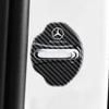 4PCS Car Door Lock Cover Protect Buckle Cover Latch Stop Anti Rust Car Key Case for Mercedes-Benz W203 W204 W205 W210 W211 JG1
