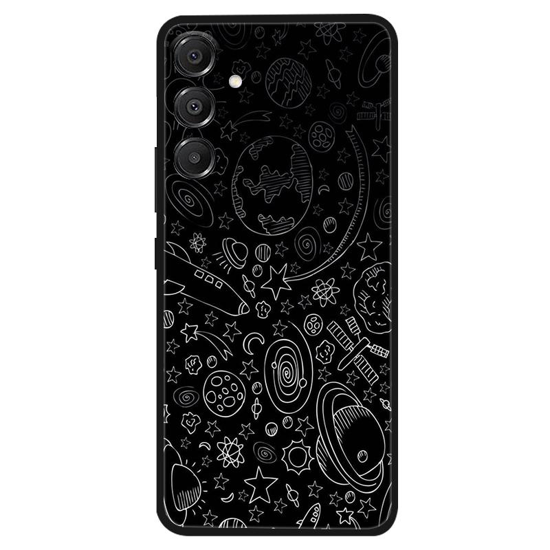 For Samsung A56 Case Silicone Luxury Space Soft Bumper for Samsung Galaxy A36 A26 A56 A16 4G 5G Phone Cover TPU Funda Fashion