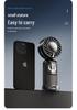 2026 Mini Handheld Fan: Portable, Folding, Neck-Worn with Digital Display & Semiconductor Cooling.