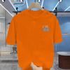 Men's T-shirt Summer Street Jumper T-shirt Men's and Women's Breathable Clothing Classic Letter-printed Cotton Short-sleeved Top