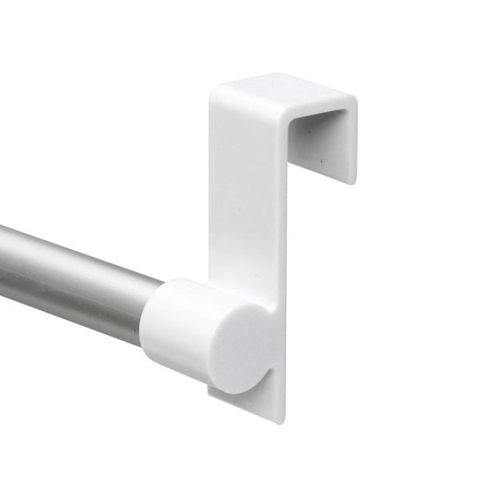 Tringle à rideau - SHOP-STORY - CURTAIN RAIL_6X - Extensible 60-105 cm - Installation sans perçage - Lot de 6