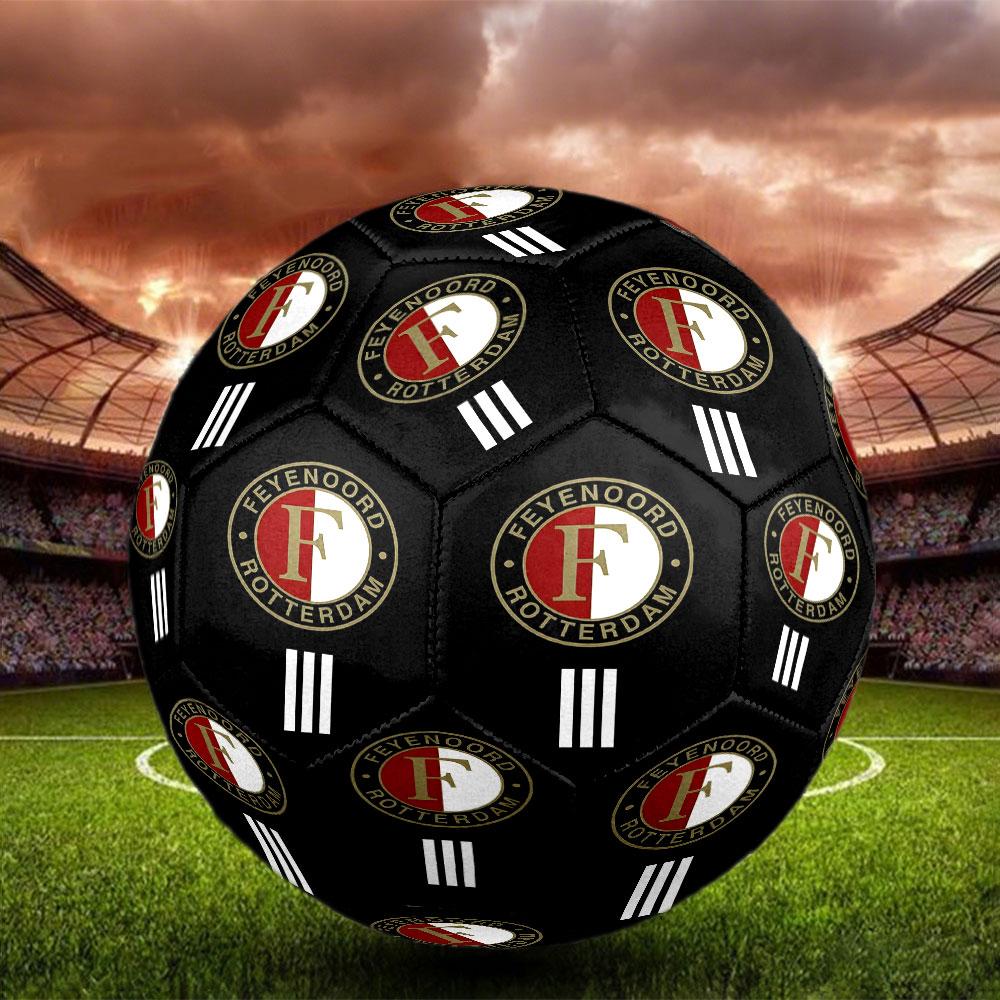 Feyenoord Print Size 5 Soccer Ball, Standard Match Football for Sports Game and Team Practice, Ideal Gift for Soccer Fans