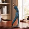Golfer Figurine Sculpted Golf Modern for Office, TV Cabinet, Golfers