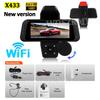 3 Channel Car Dvr 1080P Dash Cam for Car WIFI APP Control Front and Rear View Recorder Video Car Camera for Car Assecories