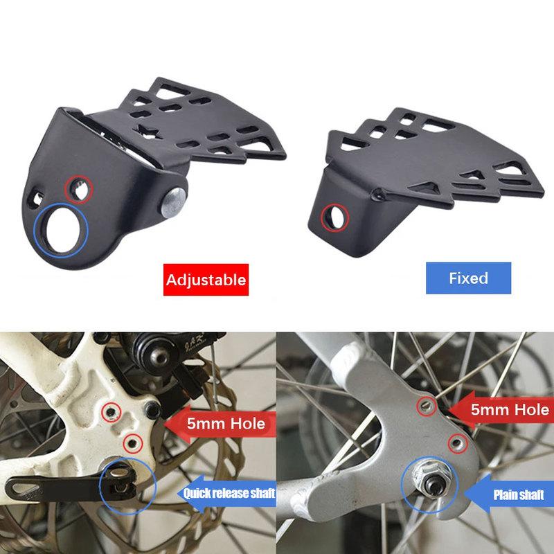 2Pcs MTB Rear Seat Footrest Mounted On Back Wheel Bike Pedals Folding Footboard Cycling Accessories Non-slip Bicycle Pedals