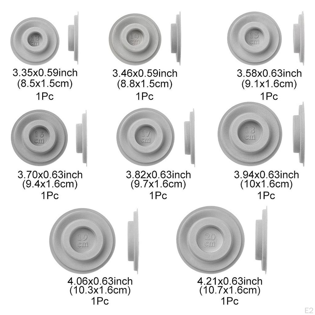 8 Stück Armband-Bastelbrett Perlenmatte Beflockungsmaterial Bastelbedarf Rund