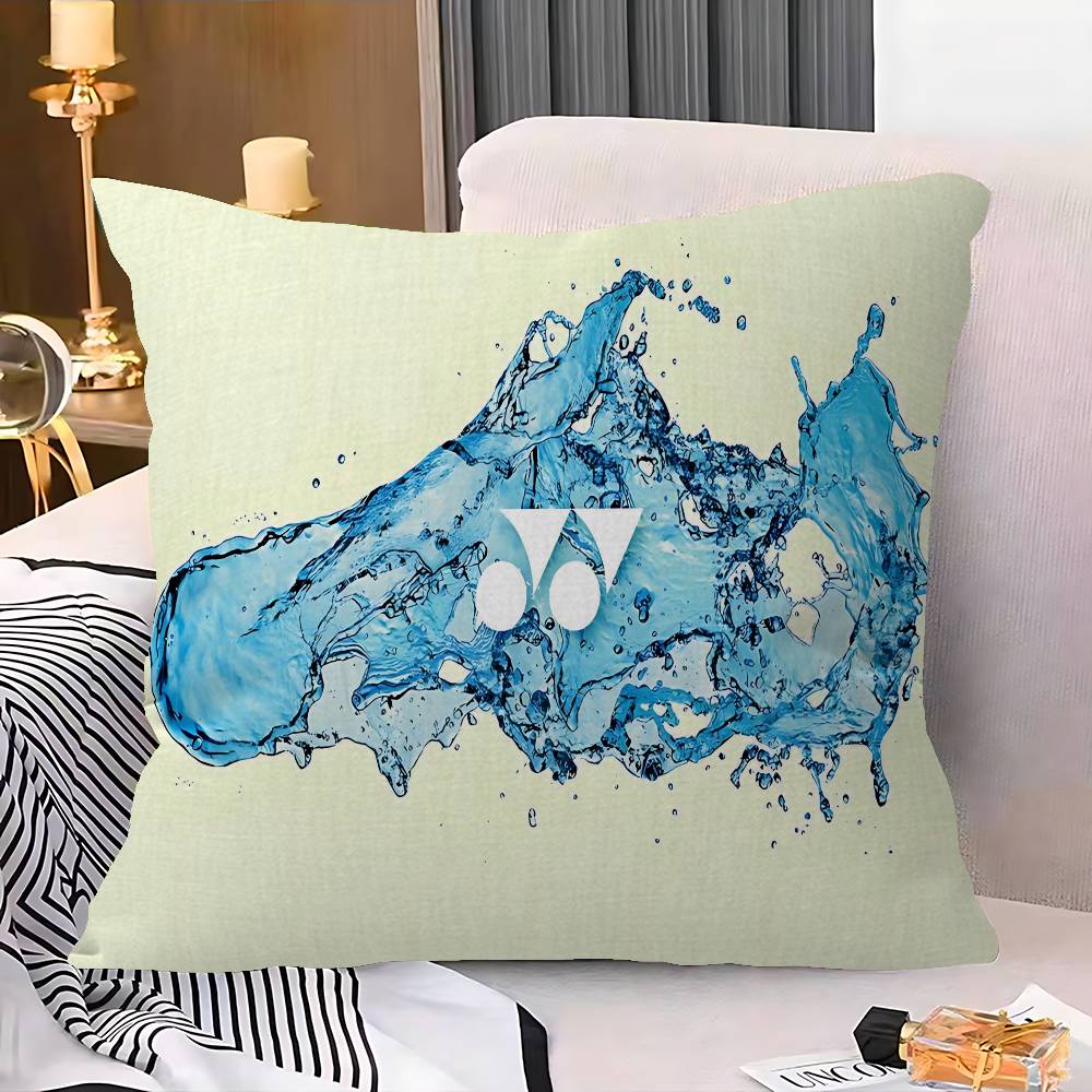 Fashion Badminton Y-Yonex Pillow Cover for Bedroom Room and Living Room Sofa Decorative Cushion Cover