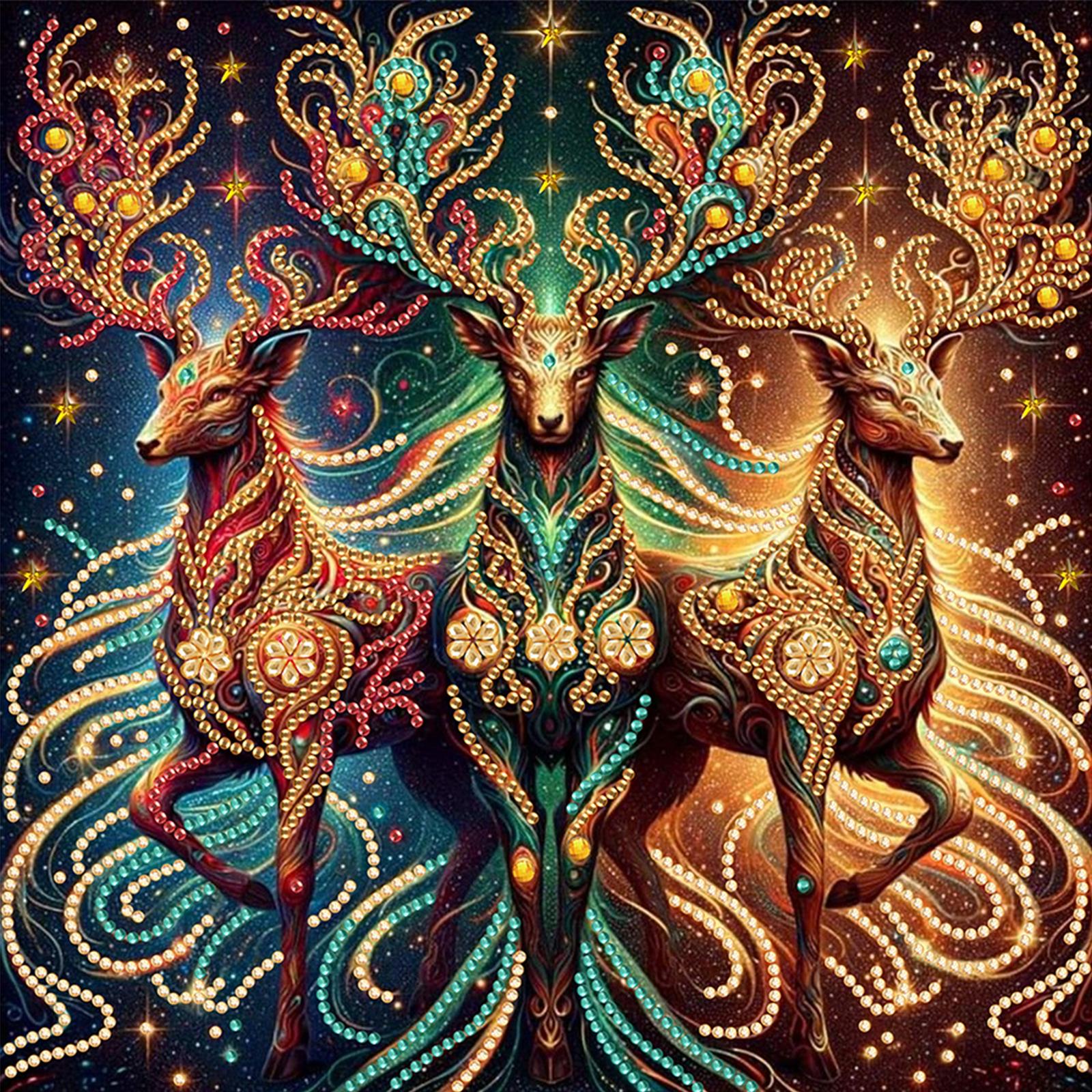 

Animal Special Shaped 5D DIY Partial Drill Diamond Dots Paintings for Adults Home Wall Decor Crystal Diamond Art 11.81x11.81in