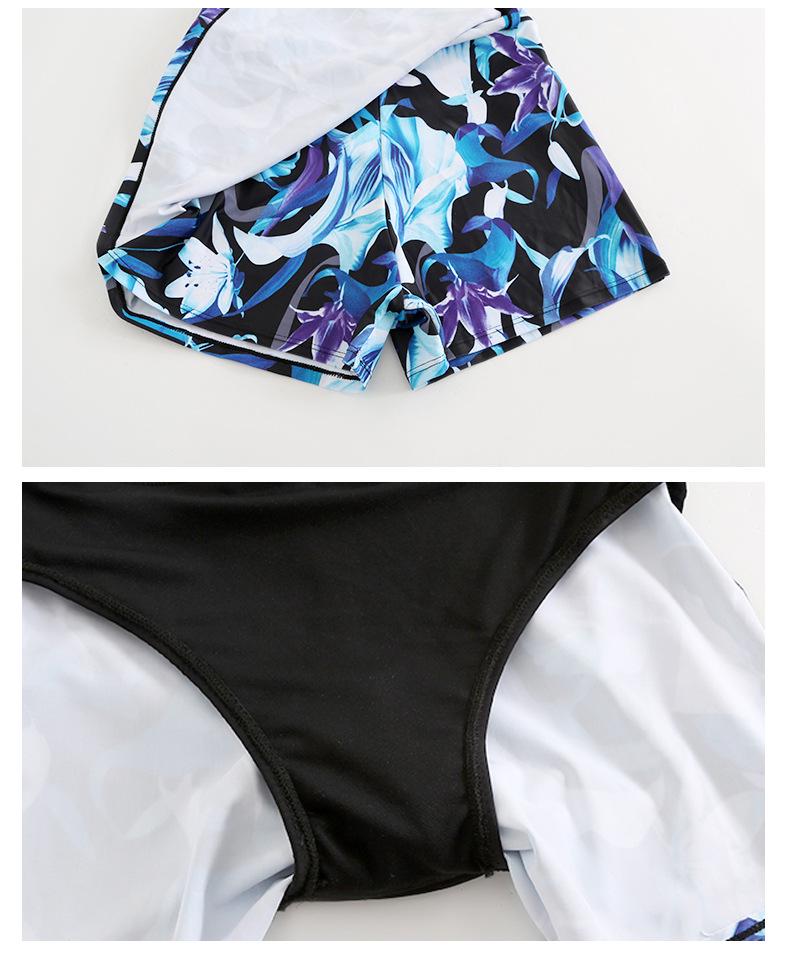Women’s Two-Piece Slimming Wetsuit Swimsuit with Sun Protection – Plus Size Jellyfish Surf & Snorkel Beachwear