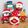 Paper Christmas Lollipop Fruit Rack Decorations, Christmas Snowman Gifts, Small Gifts