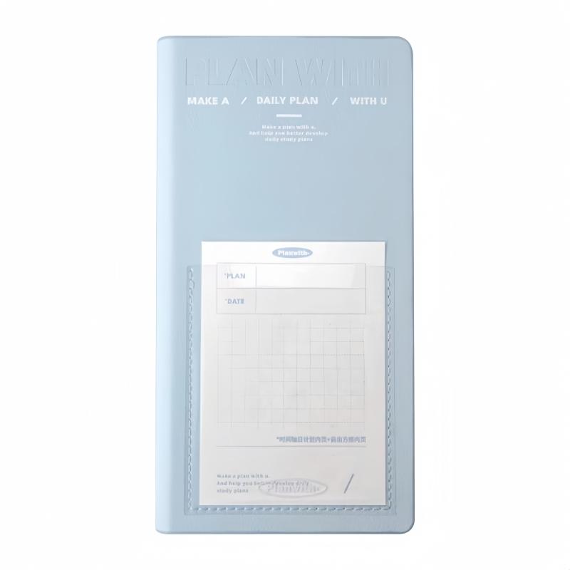 1Pc Planwith daily planner, 2025 Schedule Book, Portable Notebook,To-Do List, Self-Discipline Card Printing Book,Task List Memo