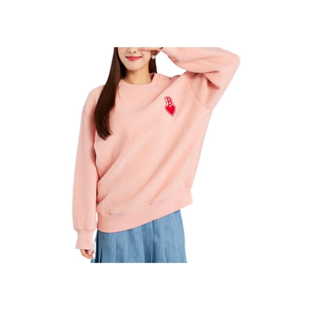 New MLB Sweatshirts Unisex Pink 3AMTH0426-43COL