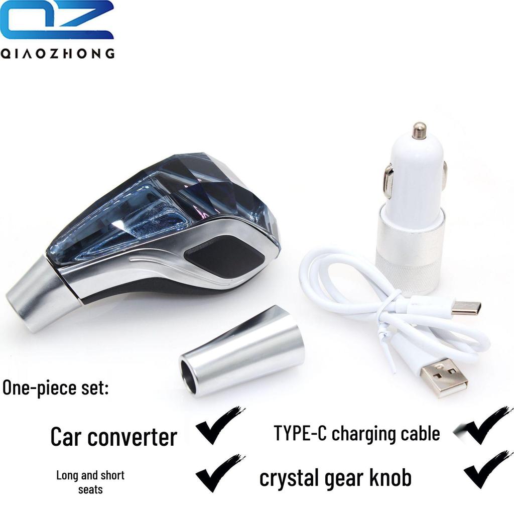Crystal LED Gear Shift Knob for Toyota, Nissan, Volkswagen Automatic Cars