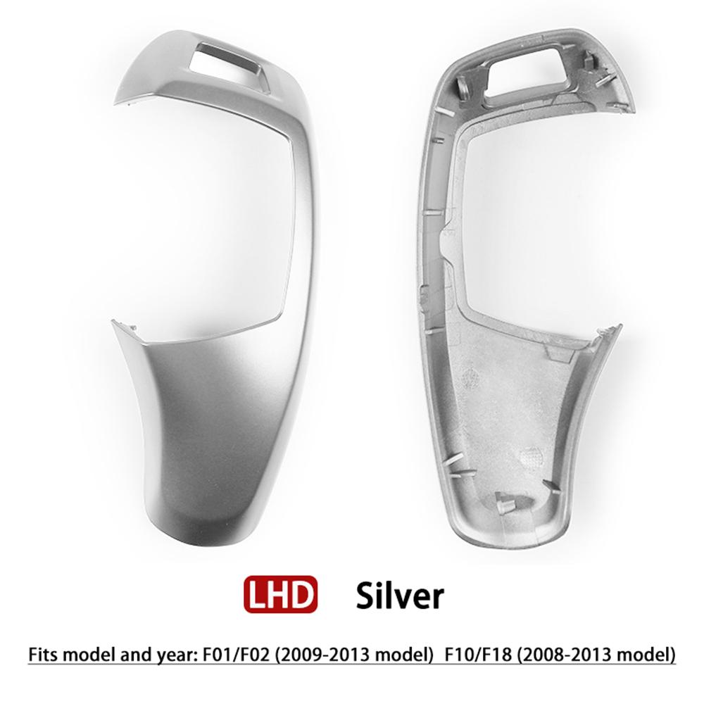 For BMW Old Model F10 F18 F01 F02 Interior Replacement Parts Car Gear Lever Shift Knob Cover Trim Shifter Lever Panel 2008-2013