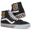 Vans Sk8-Hi Reissue Tiger Check Comfortable Daily High-Top Skate Shoes Unisex Sneakers Black VN0A2XSBVX1