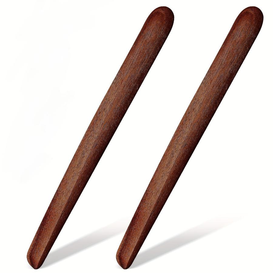 

2pcs Extra Long Bread Stirring Sticks Dough Mixing Paddles Sourdough Tools Non-Stick Surface Professional Bakers Home Kitchen