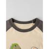 27Kids Children's Clothing Summer Boy's Short-Sleeved T-shirt Tops Baby Dinosaur Clothes Kids Lion Cotton Base Shirt