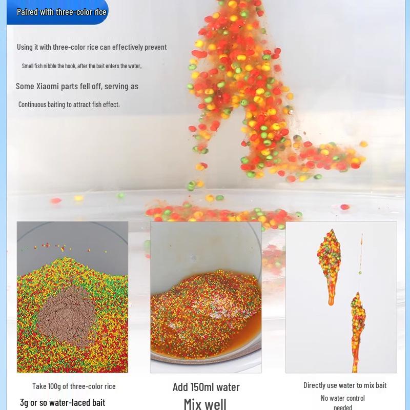 Jellyfish Powder Fishing Bait: Wild-Caught Water Jellyfish & Red Worm Mix for Effective Fishing