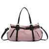 Koreanische Version Motorradtasche für Damen 2025 Neu Große Kapazität Yoga Fitness Reise Pendeln Crossbody Umhängetasche Trendig