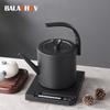 220V Electric Coffee Pot 1000ml Hot Jug Temperature-Control Heating Water Bottle Stainless Steel Gooseneck Tea Kettle