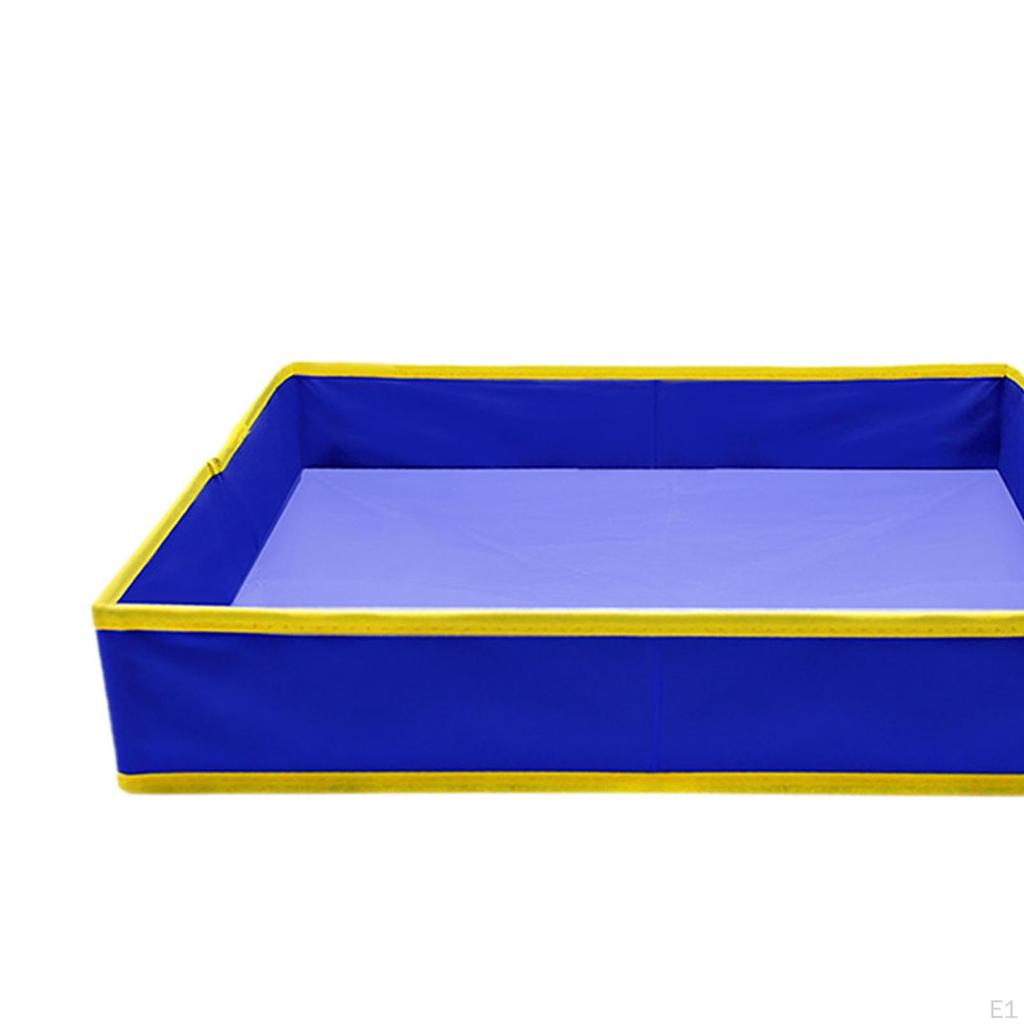 Sandbox Tray ,Children Toy Tray, Smooth , Large Space, Easy to Carry, Portable ,Polyester Sandbox,