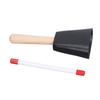 Wooden Handle Steel Cowbell Noise Maker Early Education Percussion Musical Instrument