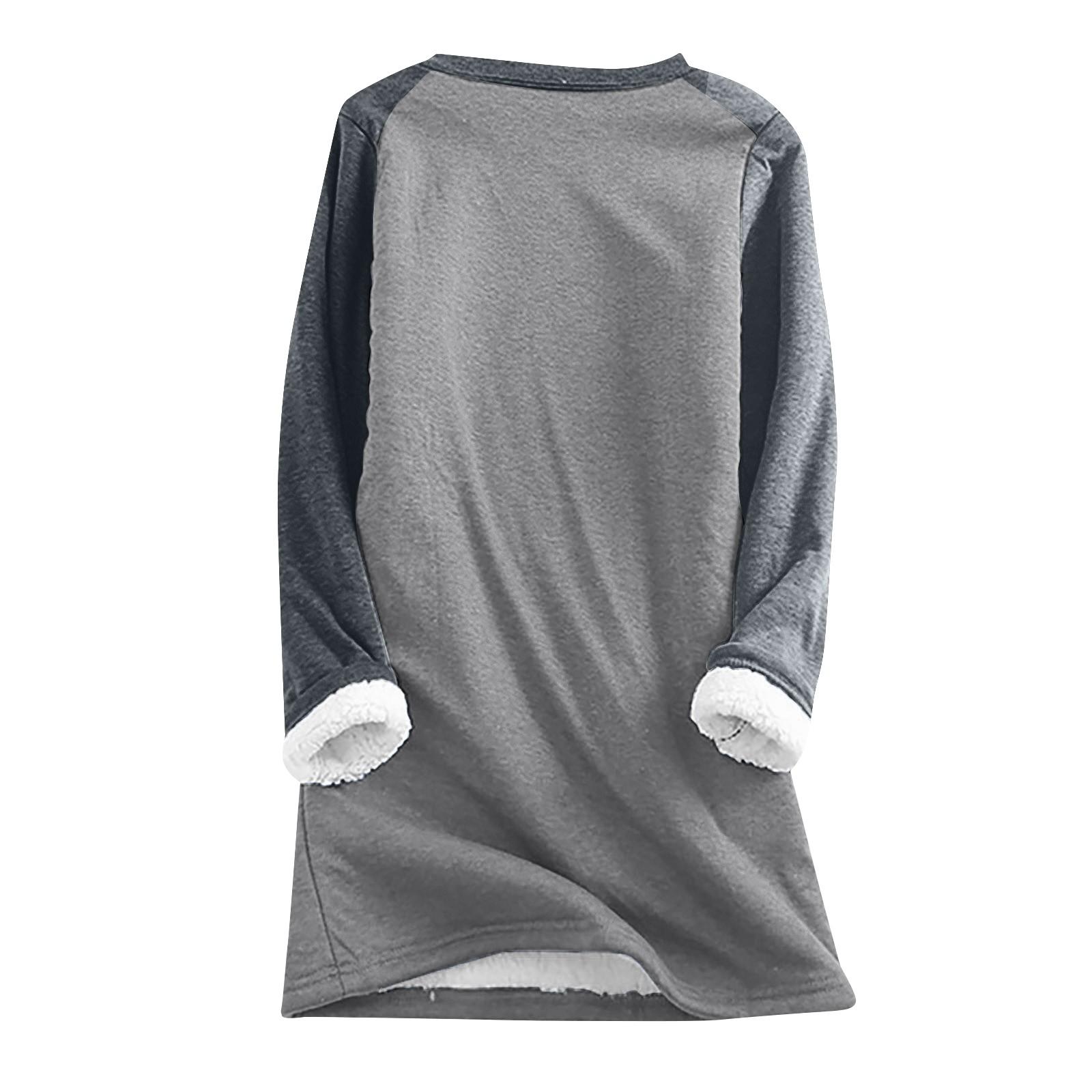 Женская Толстовка из толстого флиса с принтом — фото 4