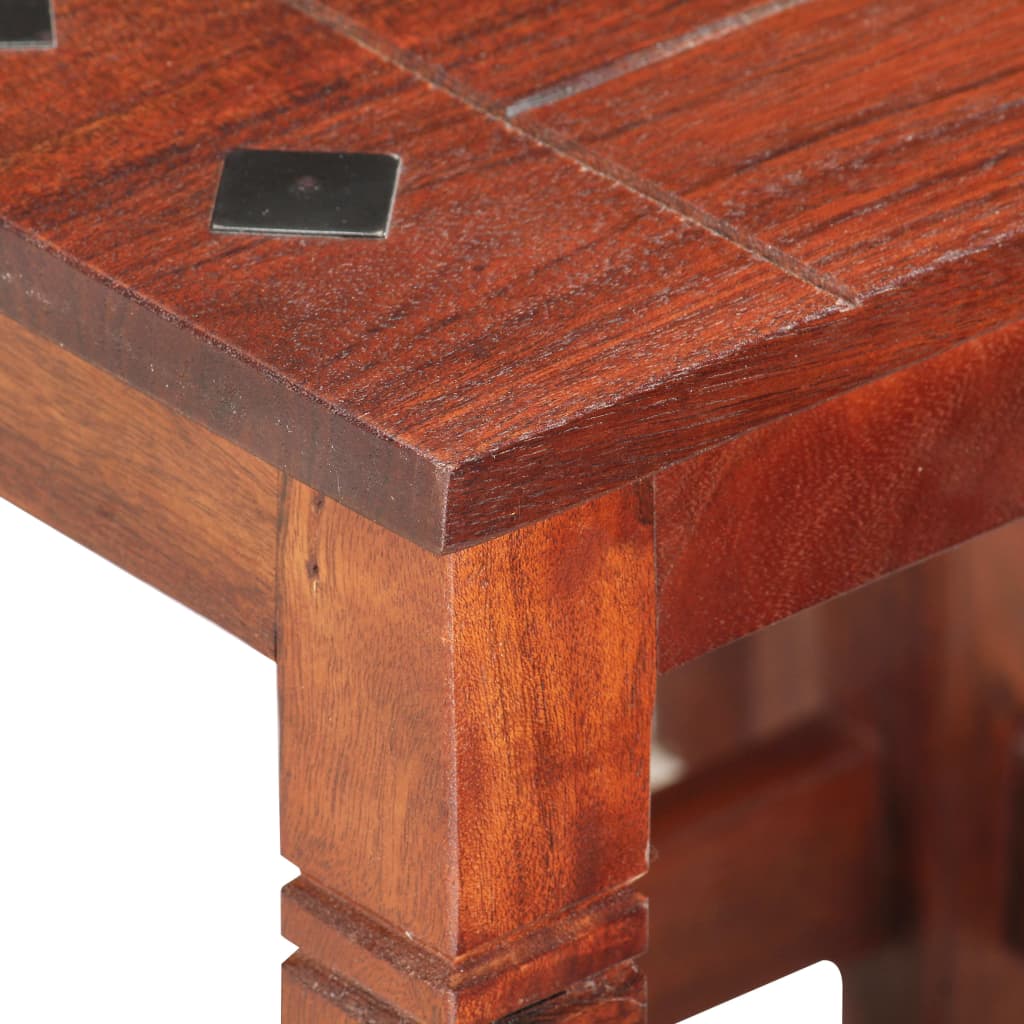 3 Piece Solid Acacia Wood Nesting Tables