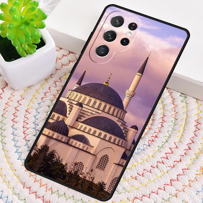 Arabic Muslim mosque soft Phone Case for Samsung Galaxy note 10 pro S26 Ultra S23 S24 FE S25 S21 S22 PLUS shockproof Cover