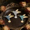 SKEDS Vintage Süße Kolibri Brosche Damen Corsage Mantel Pin Luxus Schmuck für Damen Hochzeitsfeier Accessoires Gutes Geschenk