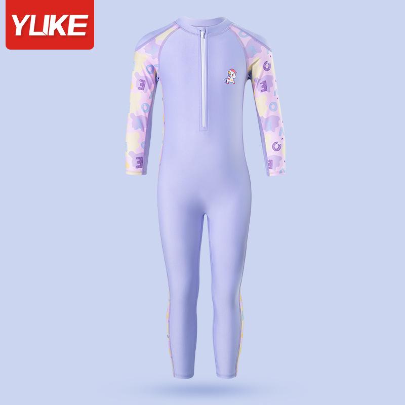 

Детский мультяшный солнцезащитный быстросохнущий купальник – варианты с коротким и длинным рукавом XL