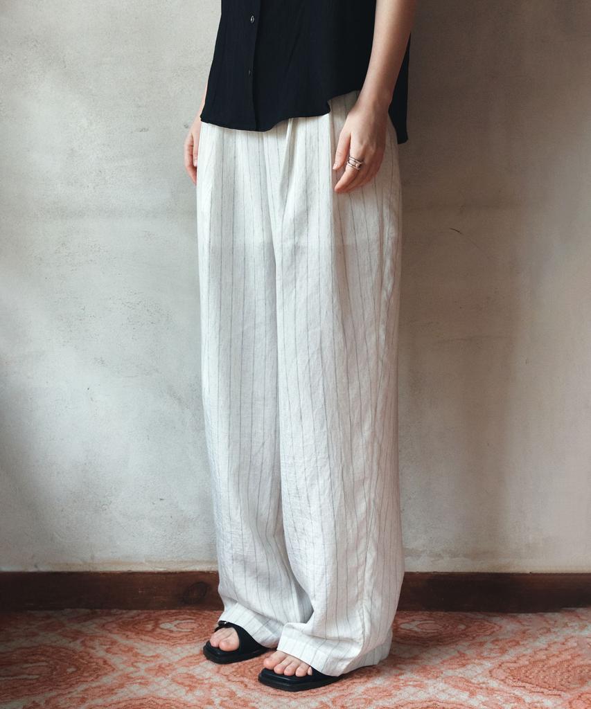 Siyajyu Sipt7209 Breeze St Slacks_Ivory
