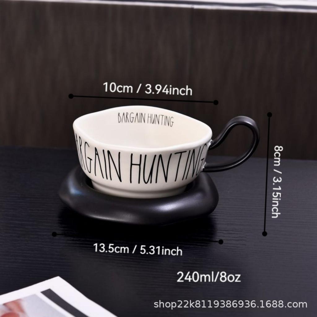 Kaffeetassen und Untertassen, Hochwertige Exquisite Paare von Tassen für Paare, Geburtstagsgeschenke, Keramiktassen, Nachmittagsteetassen, Latte-Tassen, Schlicht