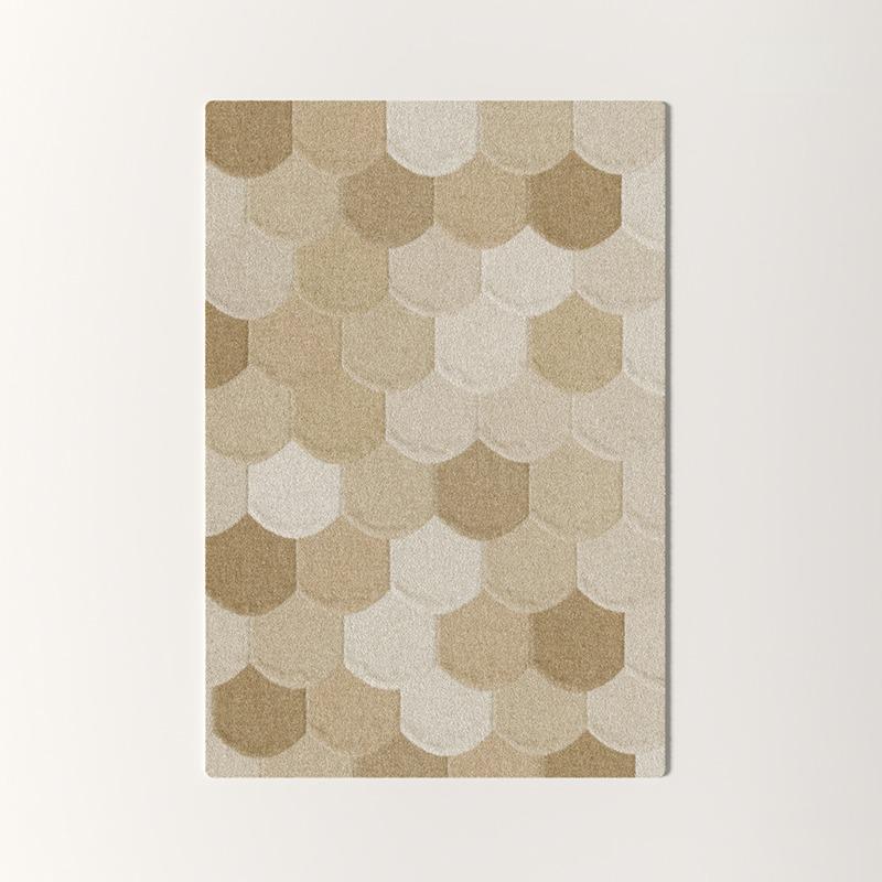 Large Area Living Room Carpet Bedroom Bedside Floor Mats Machine Washable Foldable Rug Soft Short Plush Foot Mat