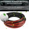 5M L-Shape Rubber Car Seal Door Strip Hood Trunk Edge Weatherstrip Moulding Trim