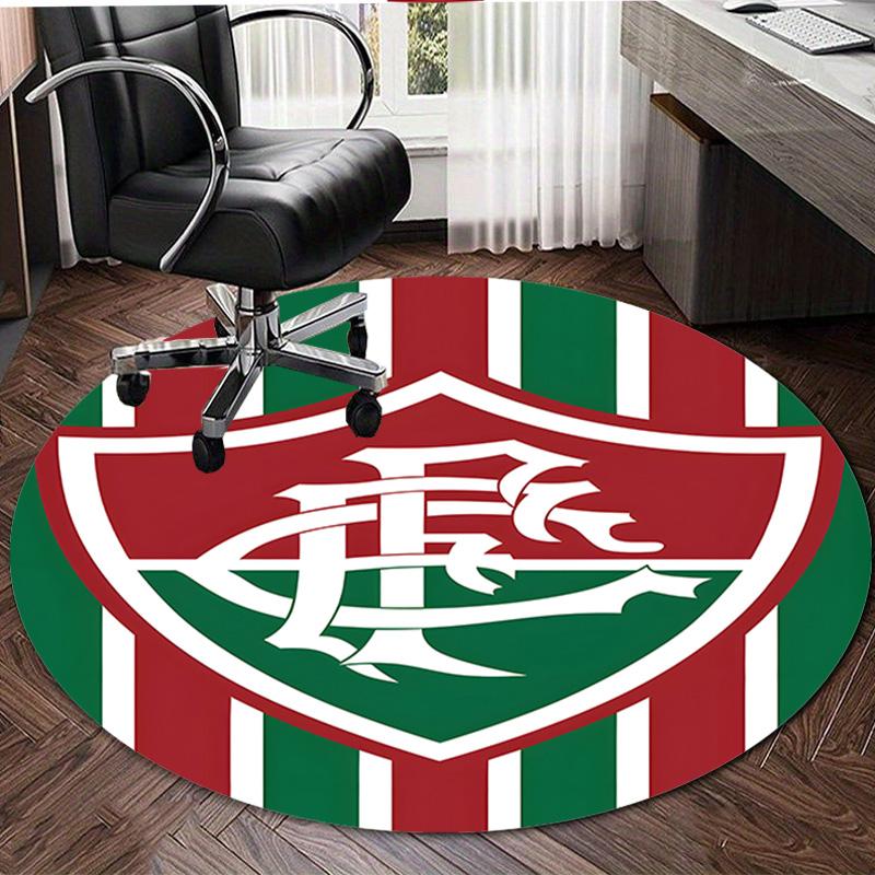1pc Football Team (78) Design Printed Area Round Carpet for Bedroom Living Room Home Decor Rugs Mat Non Slip Mat Rug for Bedside
