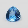 Natural Blue Sapphire Loose Gemstone 9.85 Ct Trillion Shape September Birthstone for Gem Collections