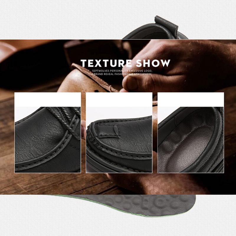 New Men's Casual Shoes Plus Size Leather Men's Shoes Outdoor Men's Flat Shoes Breathable Fashion Sneakers Man Boat Shoes