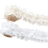 5cm Wide Lace Pleated Ruffles Ruffled 1 Yard Lace Fabric Double Layers DIY Tassel Sewing Decor Apparel Curtains Sewing Decor