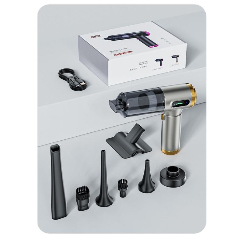 Handheld Vacuum Cordless Car Vacuum Cleaner High Power with 2000mAh Battery Portable Rechargeable Mini Vacuum
