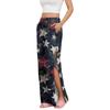 Women Independence Day Print Side Velcro Closure Easy Open Post Surgery Recovery Long Pants Comfortable Fit Soft Fabric