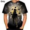 Pánské nové letní oblečení Pouliční oblečení Anime Tričko Naruto pánská košile Krátký rukáv Dres s 3D potiskem