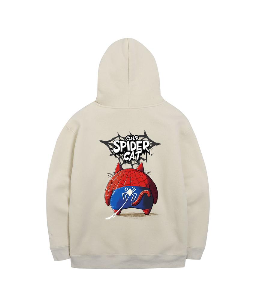 Ohpxharmonia Bspider Cat Fleece Hoodie