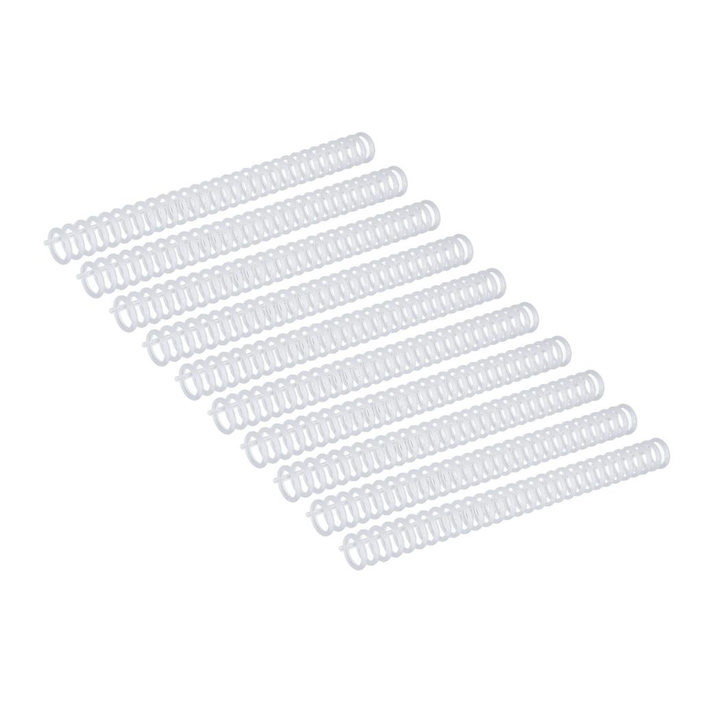10 Stück Bindekämme 19mm 30 Ringe 150 Blatt Kapazität Plastikkämme Bindespiralen für A4 B5 A5 Papier