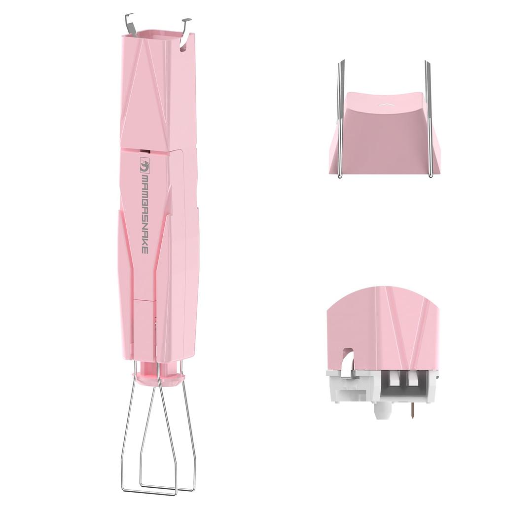 MAMBASNAKE Mechanical Keyboard Key Keycap Convenient Keycap Puller and Key Switch Quick Shaft Easy To Compatible with Gaming Keyboards and PC Puller,